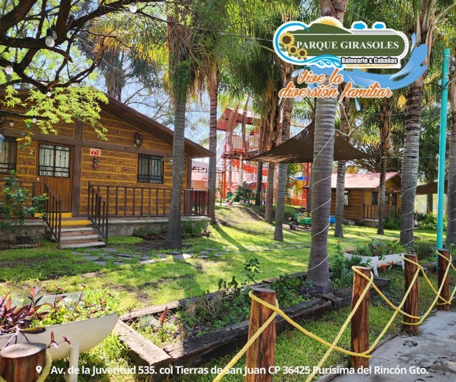 Parque Girasoles Balneario&Cabañas San Francisco del Rincón Exterior foto