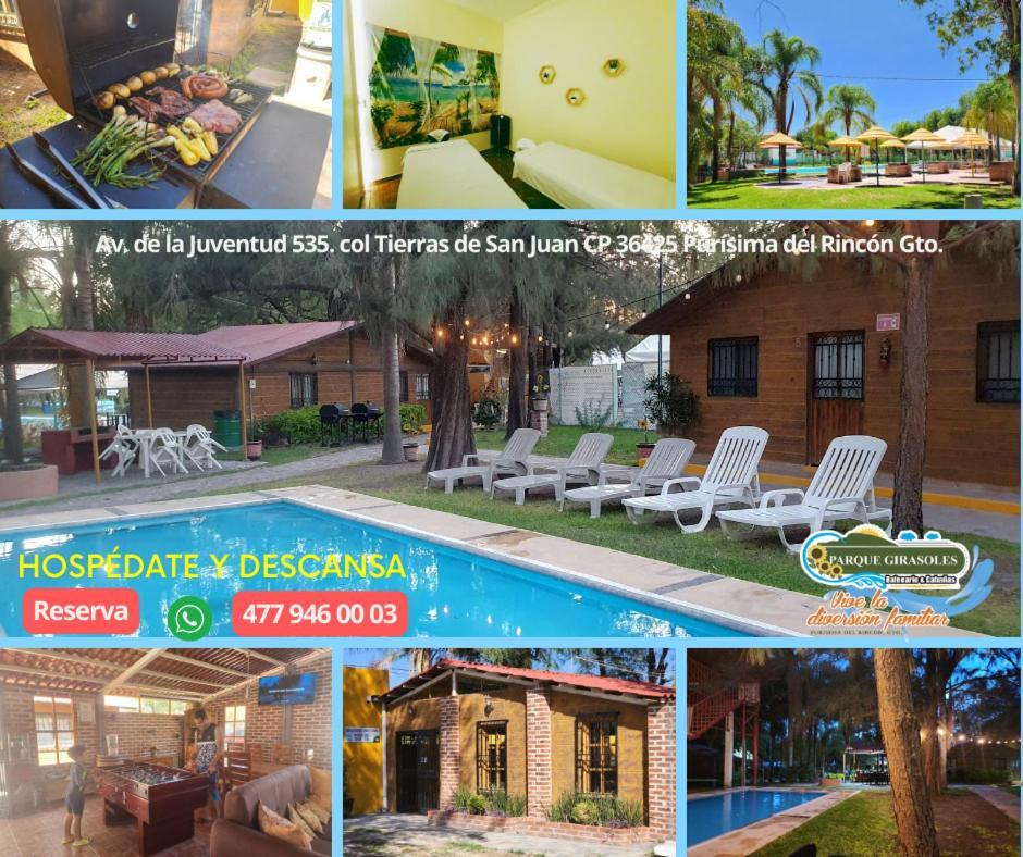 Parque Girasoles Balneario&Cabañas San Francisco del Rincón Exterior foto